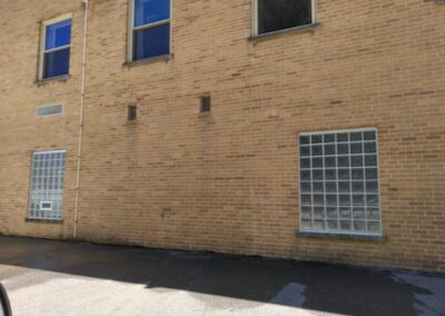 Waltz Church - Photo of glass block windows installed at Waltz Church by A Glass Block Vision.